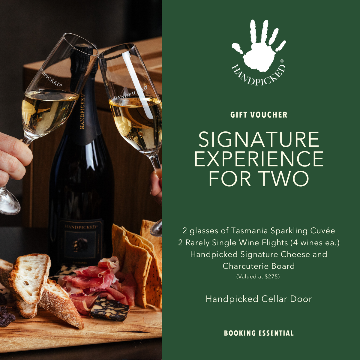 Handpicked Cellar Door Gift Voucher Signature Experience for Two