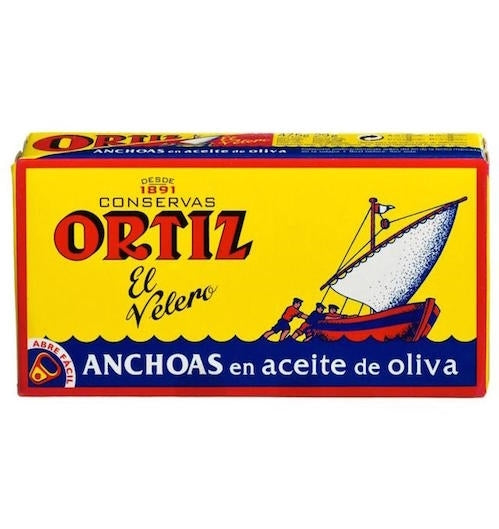 Condiment - Ortiz Anchovy Fillets in Olive Oil